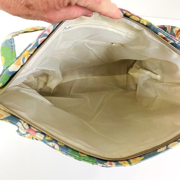 Vintage Retro Floral Barbie Tote 11.5” x 12” x 5” - Picture 6 of 7